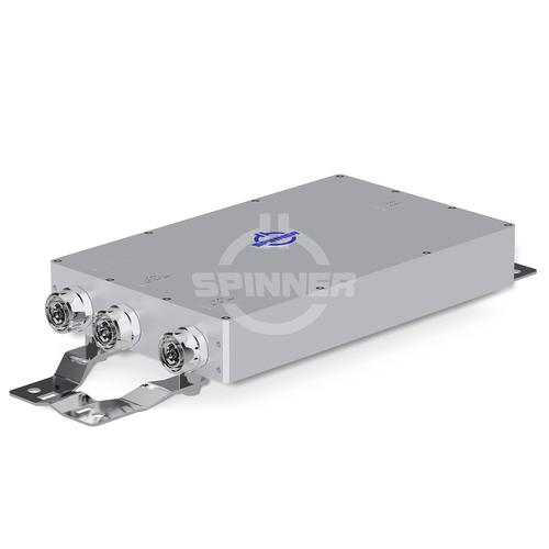 Multiband-Triplexer 700/ 900/ 1800/ 2100/ 2600 MHz 7-16 Buchse Produktbild Front View L