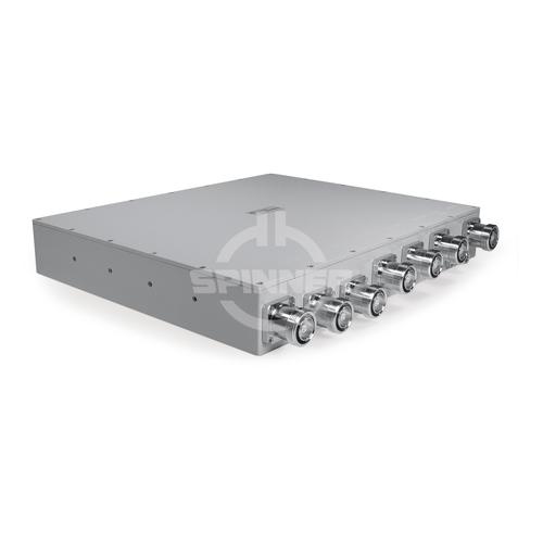 Multiband-Hexaplexer 700-800/900/1800/2100/2600/3800 MHz 7-16 Buchse mit Monitoring-Port Produktbild Front View L