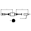 1-Kanal Lichtwellenleiter Drehkupplung Singlemode 1.22 LC-APC IP54 Produktbild