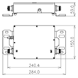 Bandpassfilter 1710-1875 MHz 200 W 4.3-10 Buchse Produktbild