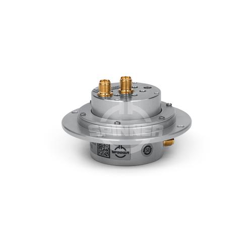 2 channel rotary joint style L 19.4-21.2 GHz / 29.1-31 GHz 2.92 mm female product photo Front View L