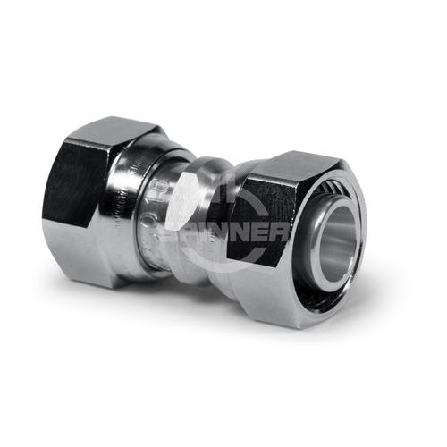 2.2-5 male screw to 2.2-5 male screw adapter product photo Front View L