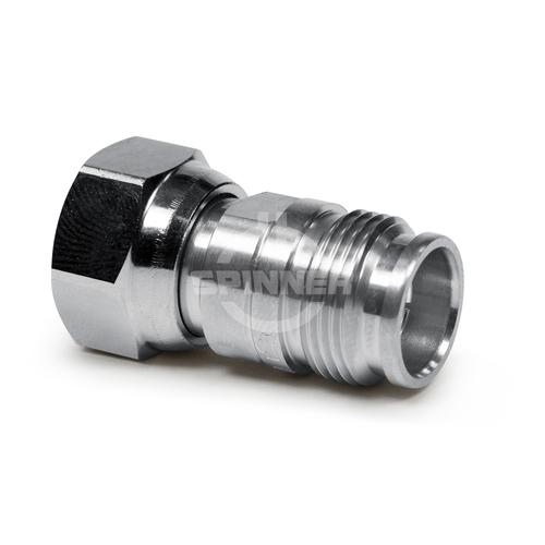 2.2-5 male screw to 2.2-5 female adapter product photo Front View L