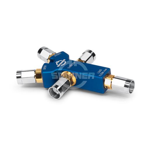 OSLT compact calibration kit (4-in-1) DC-7.5 GHz NEX10® male screw product photo Front View L