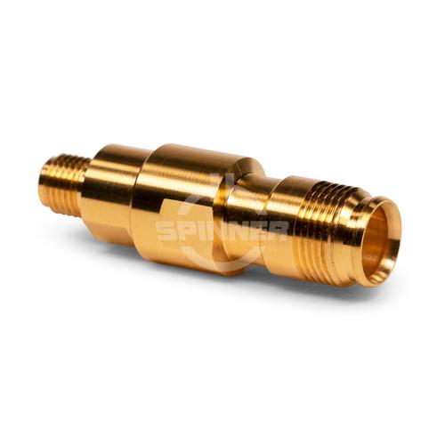 NEX10® female to 3.5 mm female DC-20 GHz precision adapter product photo Front View L