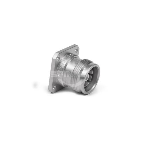 4.3-10 female connector 4-hole panel mounting with male thread M3 product photo