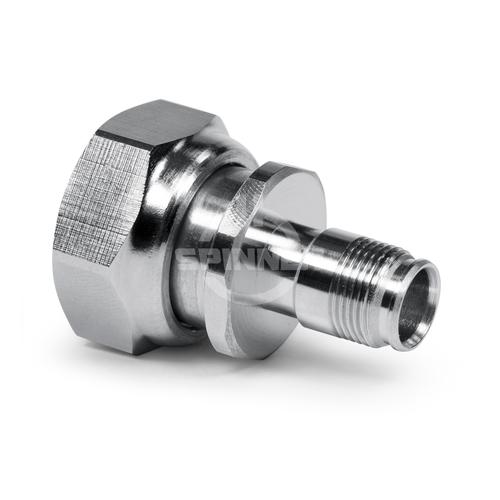 4.3-10 male screw to NEX10® female adapter product photo Front View L