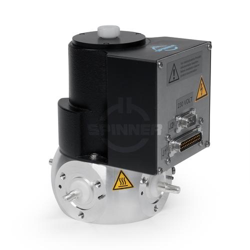 Coaxial 2-way switch (DPDT) 7.5 kW DC-3.5 GHz 230 VAC 7/8" EIA product photo Front View L