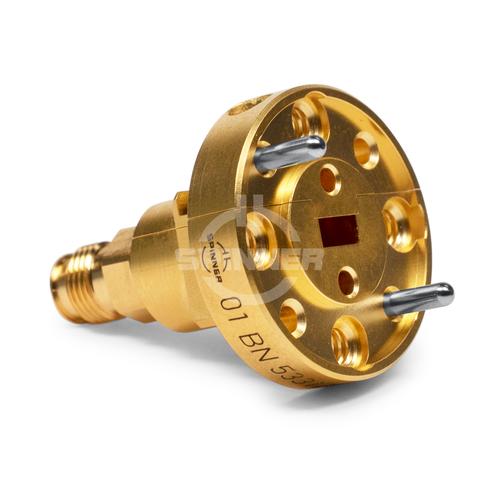 R 620 to 1.35 mm female 50-75 GHz precision adapter product photo Front View L