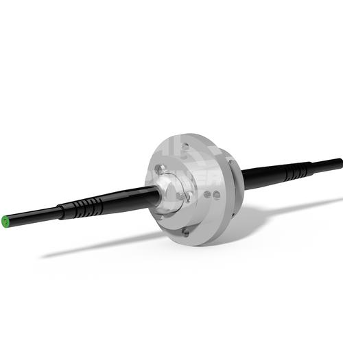 1 channel fiber optic rotary joint singlemode 1.14 ST-UPC IP54 product photo Front View L