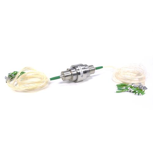 8 channel fiber optic rotary joint singlemode x.60 LC-APC IP50 product photo Front View L