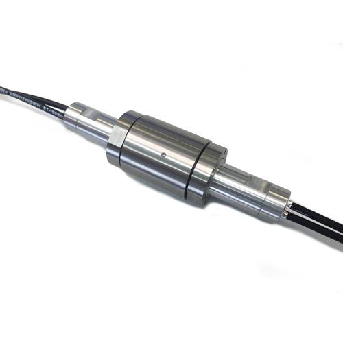 2 channel fiber optic rotary joint singlemode x.25 LC-UPC IP65 product photo Front View L