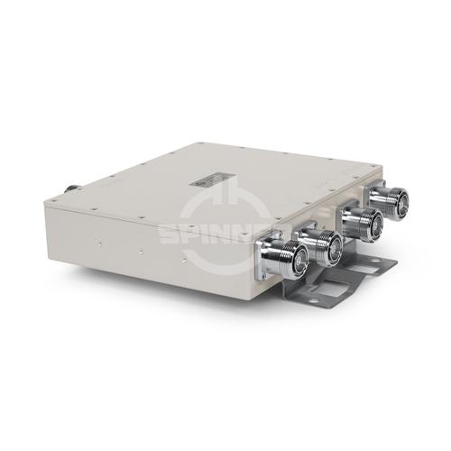 Multiband quadruplexer 700-900/1800/2100/2600 MHz 7-16 female DC all product photo