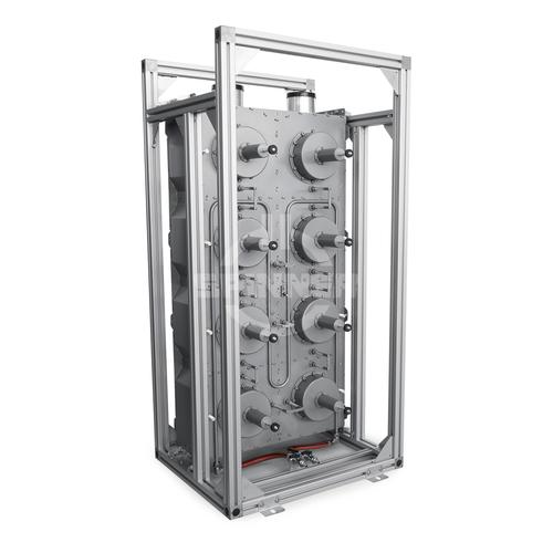 Band-pass filter band 4/5 DTV 30 kW 4 1/2" SMS unflanged liquid cooled product photo Front View L