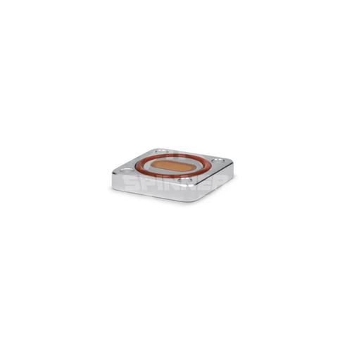 Waveguide pressure window R 260 PBR-UBR silver plated product photo Front View L
