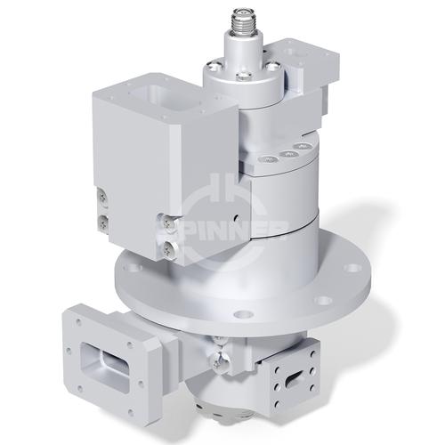 3 channel hybrid rotary joint style I/L DC-2 GHz / 13.75-14.5 GHz / 29.0-31.0 GHz SMA female / R 120 / R 320 product photo Front View L