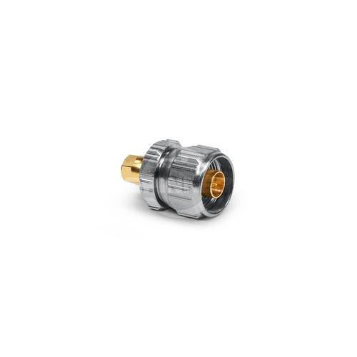 N male to 3.5 mm male DC-18 GHz precision adapter product photo Front View L