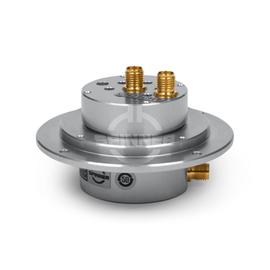2 channel coaxial rotary joint 29.1-31 GHz 19.4-21.2 GHz product photo