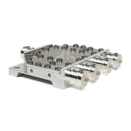 Coaxial 4-way splitter 300 W 694-2700 MHz 4.3-10 female product photo