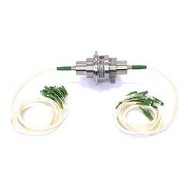 20 channel fiber optic rotary joint singlemode x.60 LC-APC IP50 product photo
