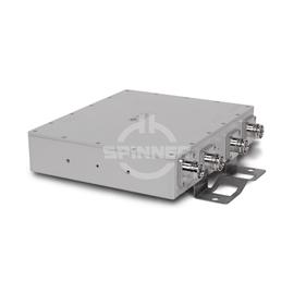 Multiband quadruplexer 700-900/ 1800/ 2100/ 2600 MHz 4.3-10 female DC all product photo
