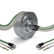 Contactless data rotary joint 2x 100BASE-TX real-time half-duplex (multiplexed) with power slip ring product photo