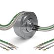 Contactless data rotary joint 1x 100BASE-TX real-time half-duplex with power slip ring product photo