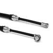 Coaxial hybrid jumper cable assembly SF 1/2"-50-PE-LF 7/8"-50-PE 7-16 male right angle 4.3-10 male screw 10 m product photo