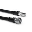 Coaxial jumper cable assembly SF 3/8"-50-PE N male NEX10® male screw 2 m product photo