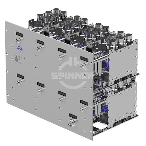 Combinador manifold 8 vías band 4/5 DTV 600 W potencia de salida 130 W NB entrada Imagen del producto