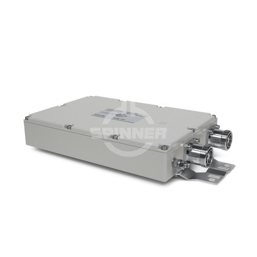 Multiband diplexor AWS/ PCS 1700/ 1800/ 1900/ 2100 MHz 7-16 enchufe Imagen del producto Front View L