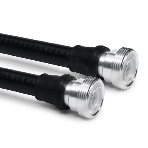 Cable coaxial confeccionado LF 1/2"-50-PE 7-16 enchufo 7-16 enchufo 2 m Imagen del producto Front View L