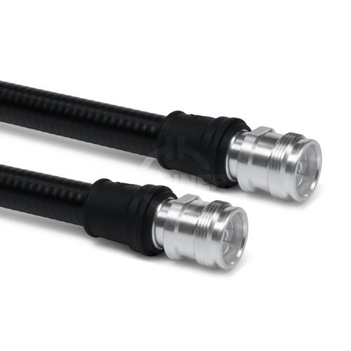 Cable coaxial confeccionado SF 1/2"-50-PE 4.3-10 enchufo 4.3-10 enchufo 0.5 m Imagen del producto Front View L
