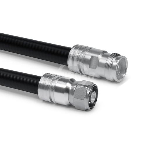 Cable coaxial confeccionado SF 1/2"-50-CPR 4.3-10 enchufo N clavija 1 m Imagen del producto Front View L
