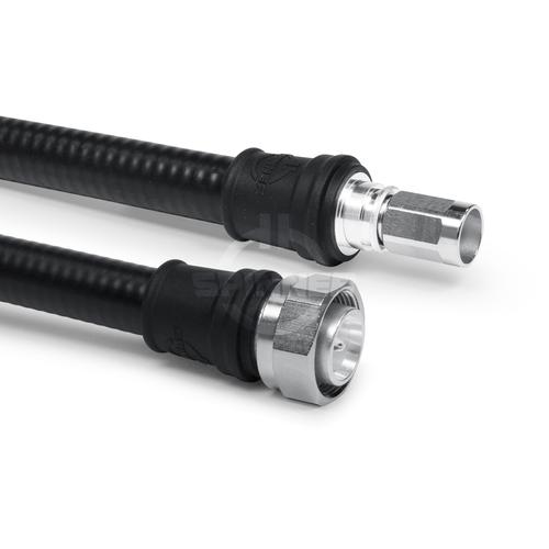 Cable coaxial confeccionado SF 1/2"-50-CPR 4.3-10 clavija para atornillar NEX10® clavija para atornillar 1 m Imagen del producto Front View L