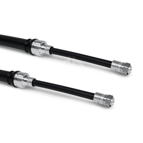 Cable coaxial confeccionado híbrido SF 1/2"-50-PE-LF 7/8"-50-PE 4.3-10 clavija para atornillar 4.3-10 clavija para atornillar 8 m Imagen del producto Front View L