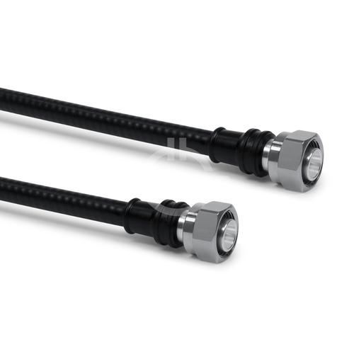 Cable coaxial confeccionado SF 1/4"-50-PE 2.2-5 clavija para atornillar 2.2-5 clavija para atornillar 0.5 m Imagen del producto Front View L