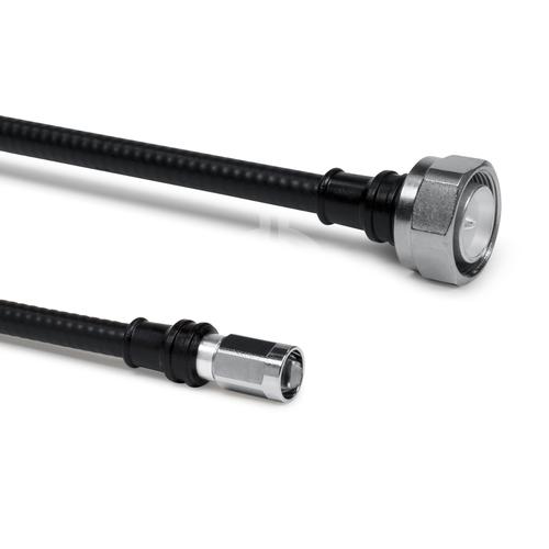 Cable coaxial confeccionado SF 1/4"-50-FR 4.3-10 clavija para atornillar NEX10® clavija para atornillar 16 m Imagen del producto Front View L