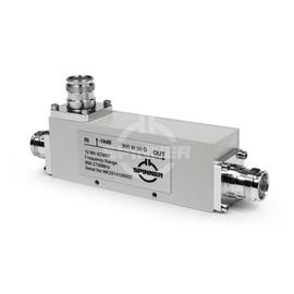 Divisor de potencia coaxial asimétrico 10 dB 300 W 694-2700 MHz 4.3-10 enchufe Imagen del producto
