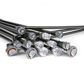 Cable coaxial confeccionado de medida SF 3/8"-50-PE 4.3-10 clavija para atornillar NEX10® clavija para atornillar 1.5 m módico IM (-165 dBc) Imagen del producto