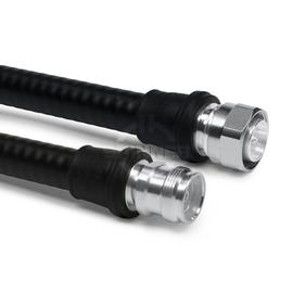 Cable coaxial confeccionado LF 1/2"-50-PE 4.3-10 clavija para atornillar 4.3-10 enchufo 8 m Imagen del producto