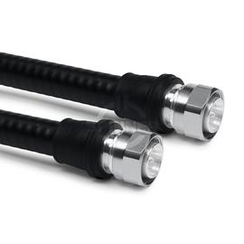 Cable coaxial confeccionado LF 1/2"-50-PE 4.3-10 clavija para atornillar 4.3-10 clavija para atornillar 0.5 m Imagen del producto