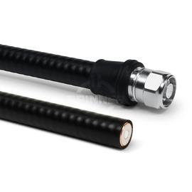Cable coaxial confeccionado LF 1/2"-50-PE N clavija terminación de cable abierta (pigtail) 30 m Imagen del producto