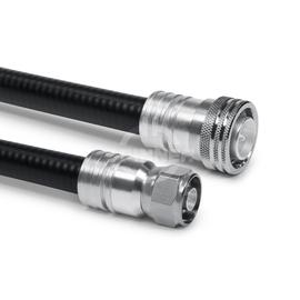 Cable coaxial confeccionado SF 1/2"-50-PE 4.3-10 clavija push-pull N clavija 1 m Imagen del producto