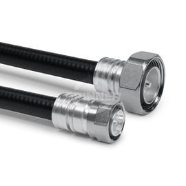 Cable coaxial confeccionado SF 1/2"-50-CPR 7-16 clavija 4.3-10 clavija para atornillar 1.5 m Imagen del producto