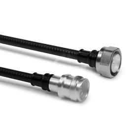 Cable coaxial confeccionado SF 1/4"-50-FR 4.3-10 clavija para atornillar 4.3-10 enchufo 0.3 m Imagen del producto
