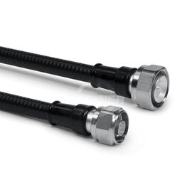 Cable coaxial confeccionado SF 3/8"-50-PE 4.3-10 clavija para atornillar N clavija 2 m Imagen del producto