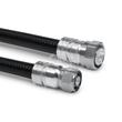 Cable coaxial confeccionado SF 1/2"-50-PE 4.3-10 clavija para atornillar N clavija 1 m Imagen del producto