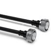 Cable coaxial confeccionado SF 1/4"-50-FR 4.3-10 clavija para atornillar 4.3-10 clavija push-pull 15 m Imagen del producto