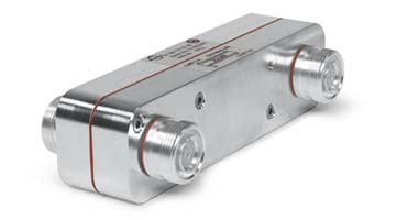 Acoplador direccional coaxial 4.77 dB estilo-H 694-2700 MHz 7-16 enchufe
